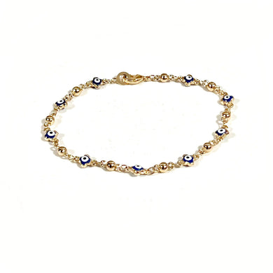 Nazar Gold Plated Bracelet