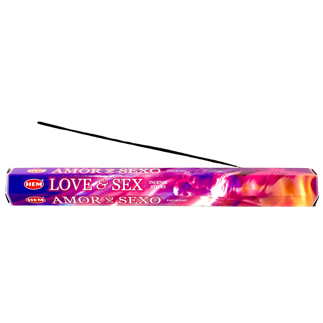 HEM Love & Sex Incense Sticks 20 CT