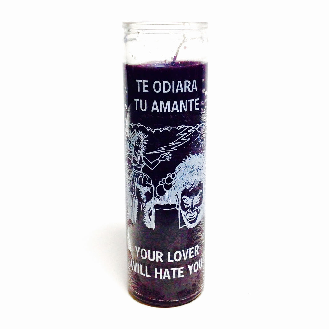 Te Odiara Tu Amante Veladora - Your Lover Will Hate You Candle