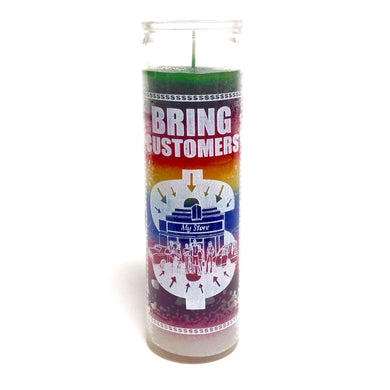 Llama Clientes Veladora - Bring Customers Candle