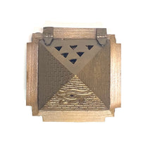 Load image into Gallery viewer, Eye Of Horus Pyramid Incense Holder