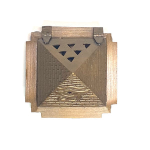 Eye Of Horus Pyramid Incense Holder